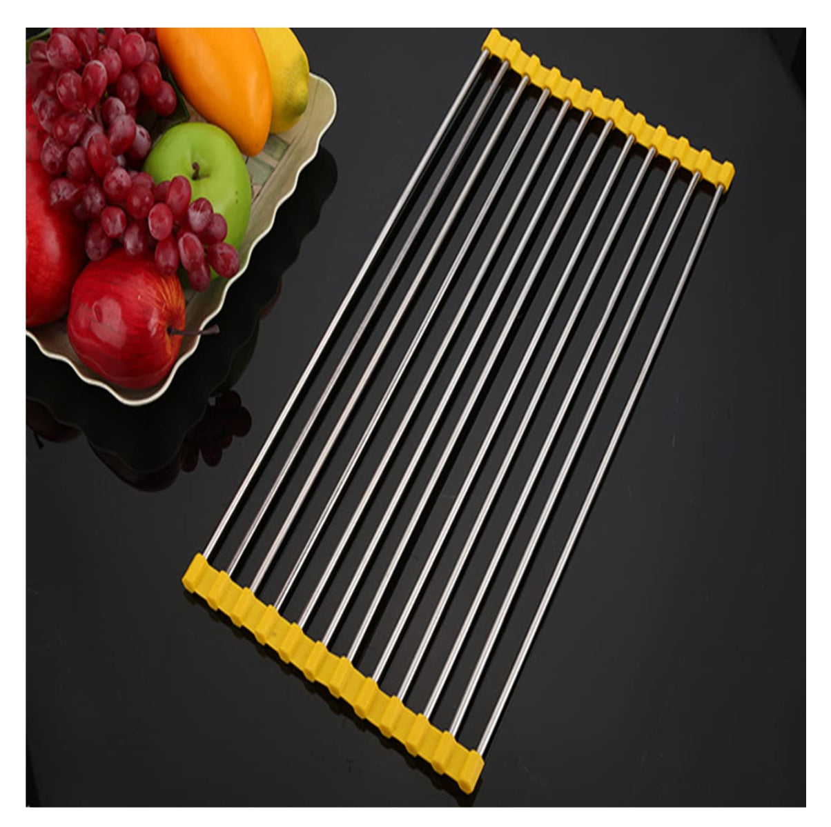Escurridor De Platos Enrollable Multiuso