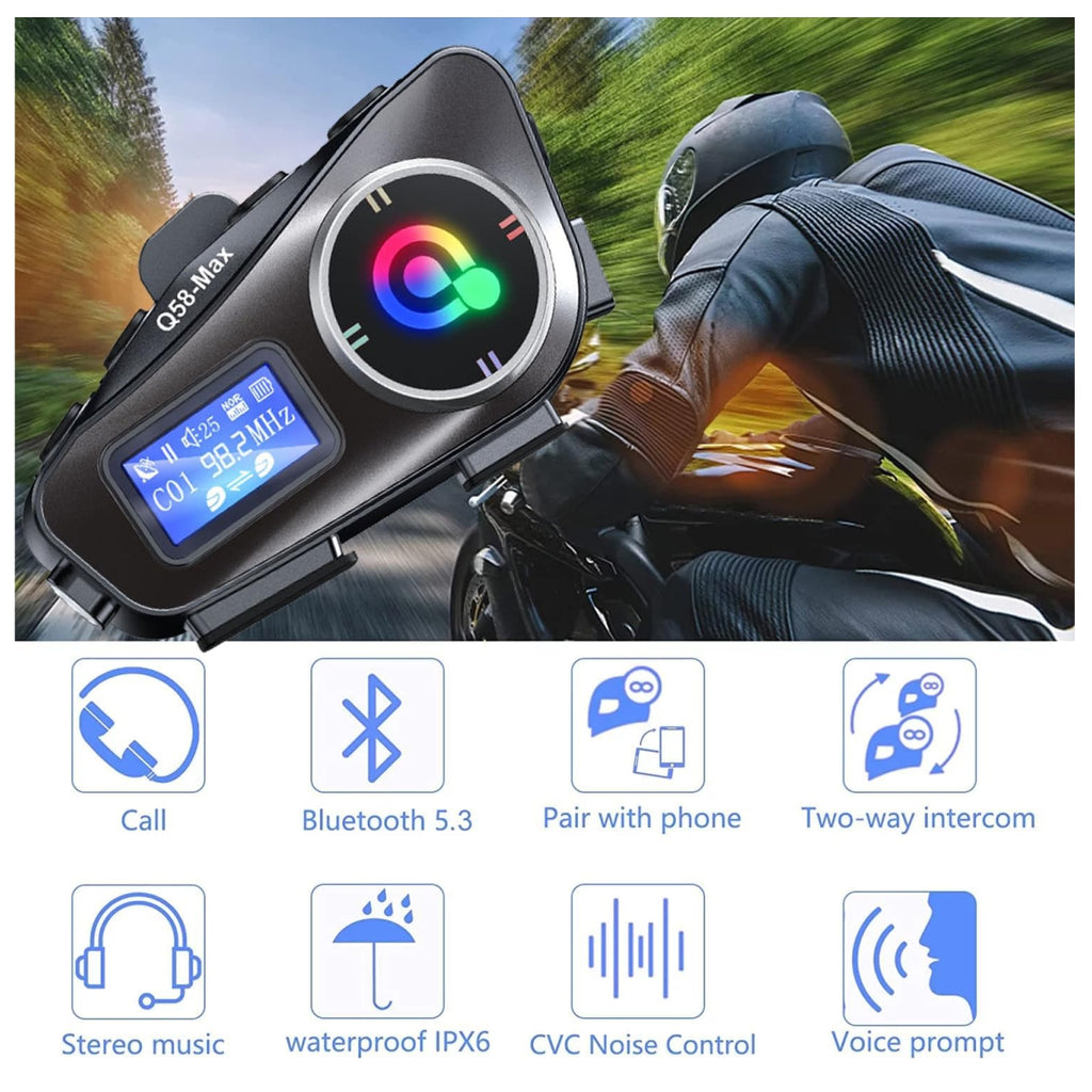 Intercomunicador R Q-58 MAX COMBO 2Uni