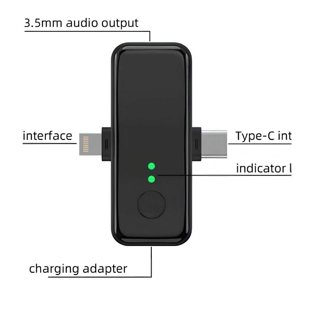 Microfono De Solapa Inalambrico SX31