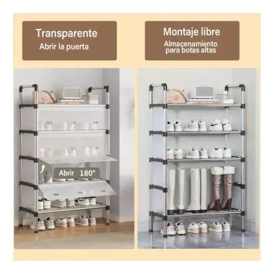 Zapatero acrílico 6 Niveles